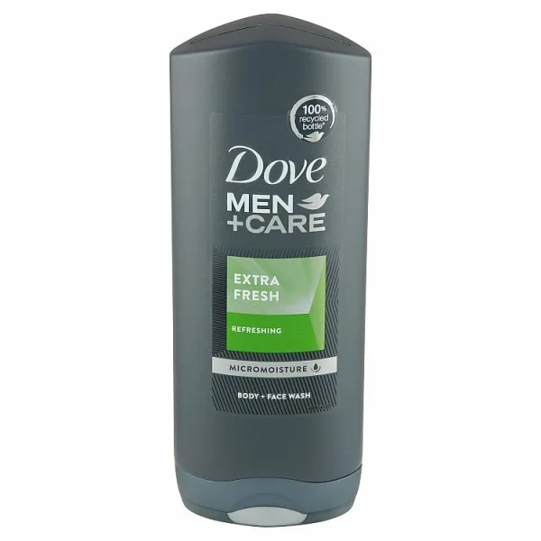 Dove Men+Care Extra Fresh sprchovací gél na telo a tvár 400 ml