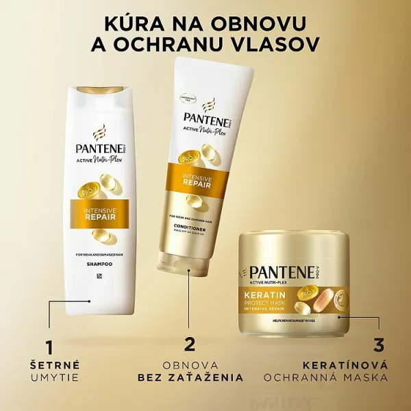 Pantene Pro-V Active Nutri Plex Intensive Repair šampón pre poškodené vlasy 400 ml