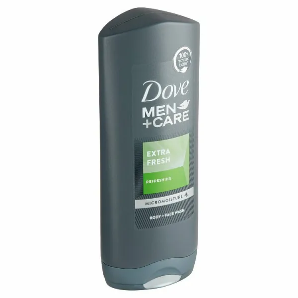 Dove Men+Care Extra Fresh sprchovací gél na telo a tvár 400 ml