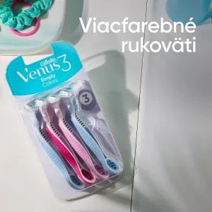 Gillette Venus 3 Plus jednorázové holiace strojčeky 6 ks