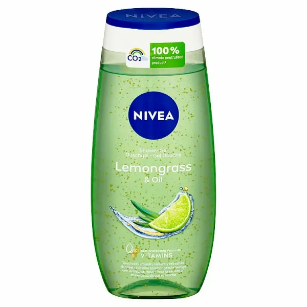 Nivea Lemongrass & Oil osviežujúci sprchový gél 250 ml