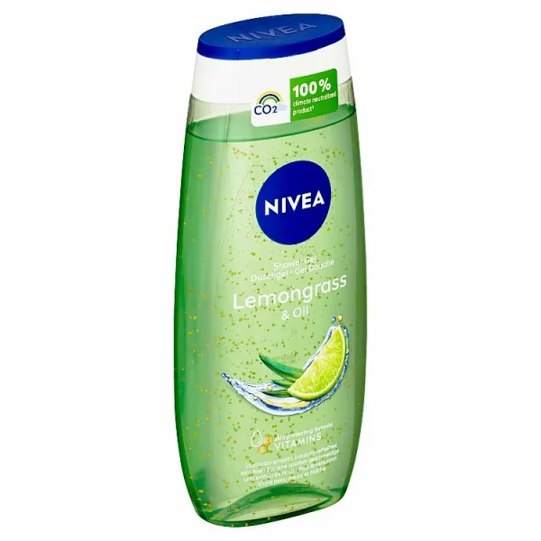 Nivea Lemongrass & Oil osviežujúci sprchový gél 250 ml