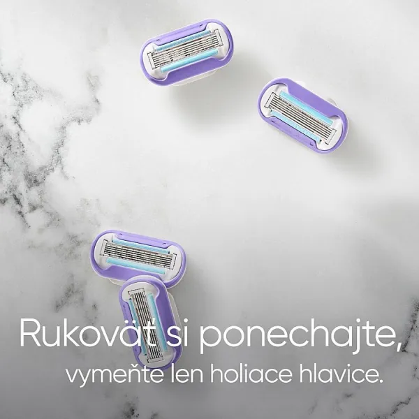 Venus Deluxe Smooth Swirl Holiace Hlavice 4 ks