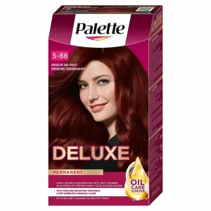 Schwarzkopf Palette Deluxe permanentná farba na vlasy odtieň 5-88 679 Intensive Red Violet 1 ks