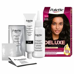 Schwarzkopf Palette Deluxe permanentná farba na vlasy odtieň 3-0 800 Dark Brown 1 ks