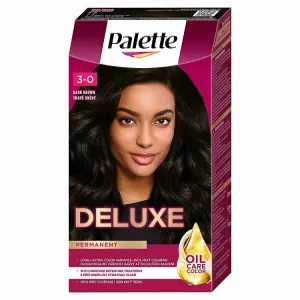 Schwarzkopf Palette Deluxe permanentná farba na vlasy odtieň 3-0 800 Dark Brown 1 ks