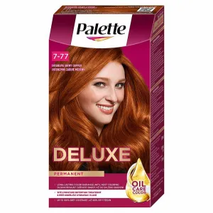 Schwarzkopf Palette farba na vlasy - Deluxe - 7-77 Intensive Shiny Copper