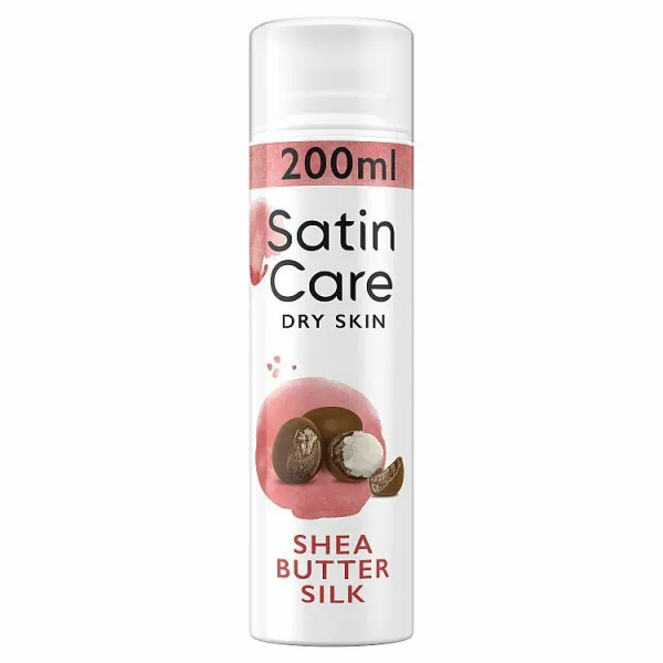 Dámsky gél na holenie Gillette Satin Care Shea Butter 200 ml