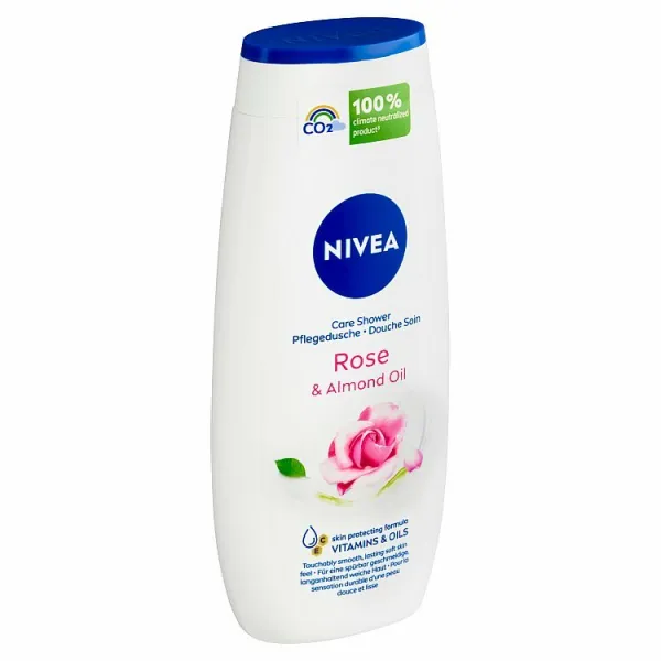 Nivea Rose&Almond Oil dámsky sprchový gél 250ml