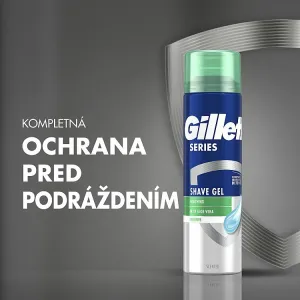 Gillette Series Sensitive gél na holenie pre mužov 75 ml