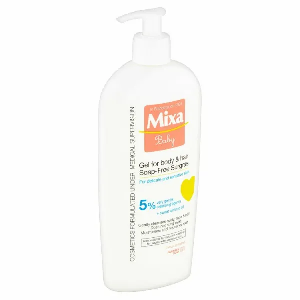 Mixa Baby extra vyživujúci gél 400 ml