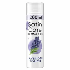 Gillette Satin Care Lavender Touch gél na holenie pre ženy 200 ml