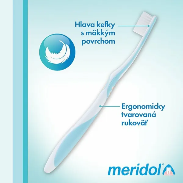Meridol Gum Protection Soft zubné kefky soft 3 ks