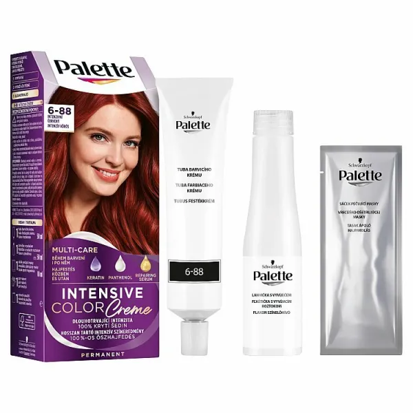 Palette Intensive Color Creme farba na vlasy 688 intenzivny červený