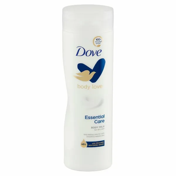 Dove Essential Nourishment telové mlieko pre suchú pokožku 250 ml