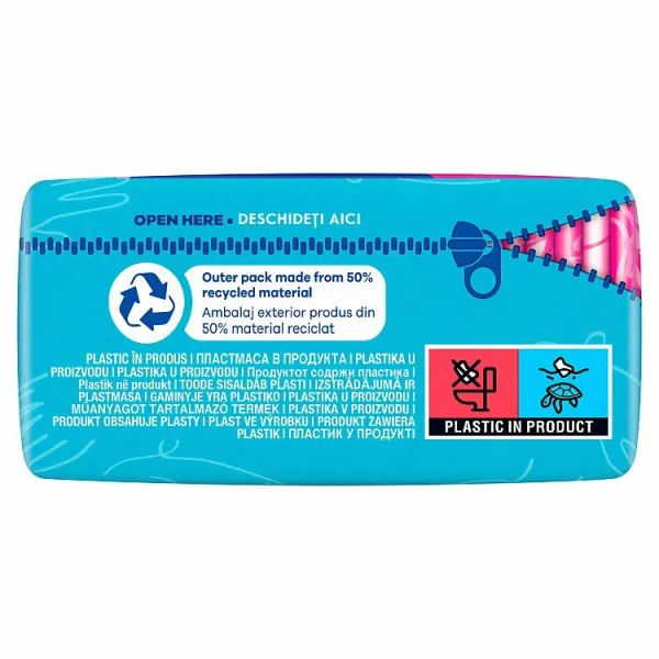 Always Ultra Deň Hygienické Vložky Long (Veľkosť 2) Krídelká 16 ks