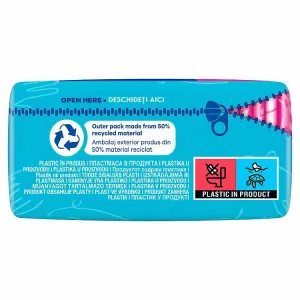 Always Ultra Deň Hygienické Vložky Long (Veľkosť 2) Krídelká 16 ks