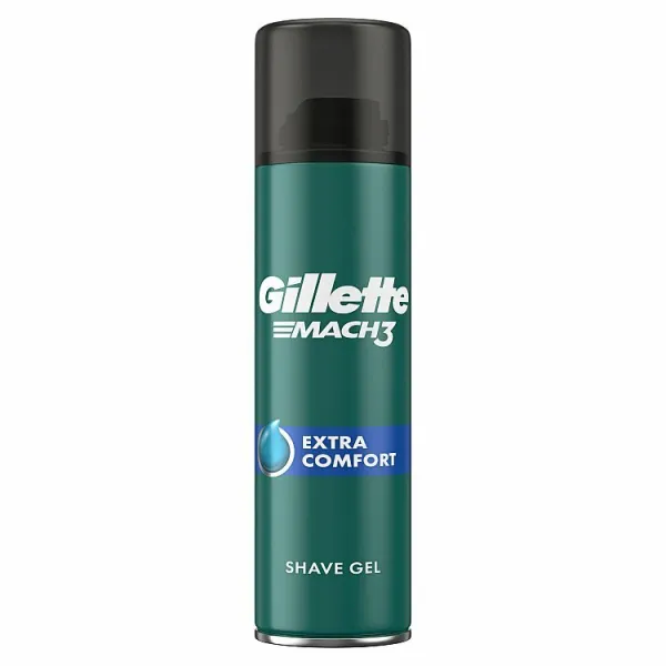 Gillette Mach3 Extra Comfort gél na holenie pre mužov 200 ml