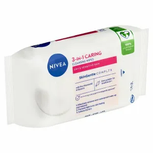 Nivea Ošetrujúce čistiace pleťové obrúsky 3 v 1 25 ks