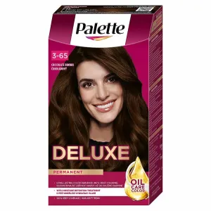 Schwarzkopf Palette Deluxe permanentná farba na vlasy odtieň 3-65 750 Chocolate Brown 1 ks