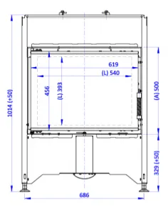 ROMOTOP DYNAMIC 2G 66.50.01N - rovná s dvojitým preskelním D2M 01N