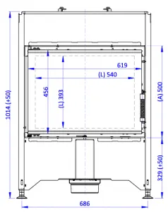 ROMOTOP DYNAMIC B2G 66.50.01N - zadné prikladanie a dvojité presklenie DB2M 01N