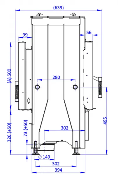 ROMOTOP DYNAMIC B2G 66.50.01N - zadné prikladanie a dvojité presklenie DB2M 01N