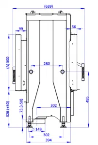 ROMOTOP DYNAMIC B2G 66.50.01N - zadné prikladanie a dvojité presklenie DB2M 01N