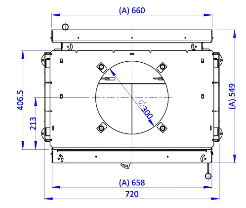 ROMOTOP DYNAMIC B2G 66.50.01N - zadné prikladanie a dvojité presklenie DB2M 01N