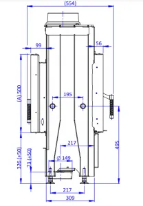 ROMOTOP DYNAMIC B2G 66.50.13N rovná s trojitým preskelním a zadným prikladaním DB2M 13N