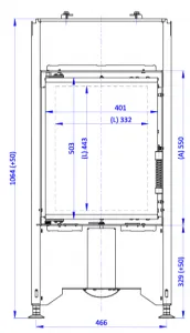 ROMOTOP DYNAMIC 2G 44.55.01N - rovná s dvojitým presklením D2L 01N