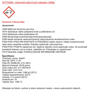 Economy Hydroxid sodný čistič odpadov 1 kg