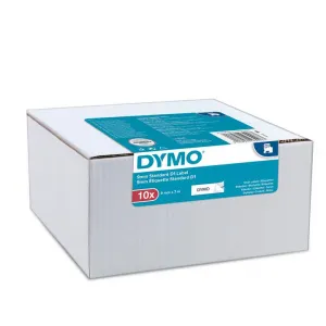 Dymo originál páska do tlačiarne štítkov, Dymo, 2093096, čierny tlač/biely podklad, 7m, 9mm, 10ks v balení, cena za balenie, D1 2093096