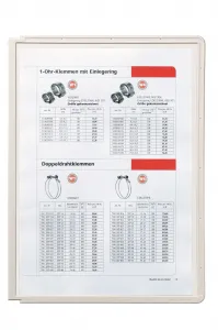 Durable Katalógový panel SHERPA A4 sivá