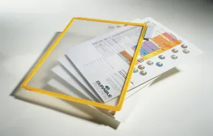 Durable Katalógový panel SHERPA A4 žltý