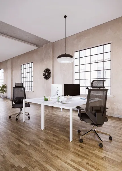ANTARES Ergonomická kancelárska stolička EDGE čierna – na dlhé sedenie 8–12 h