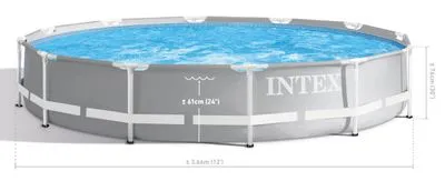 INTEX Bazén Intex® Prism Frame Premium 26712, kartušová filtrácia, 366x76 cm