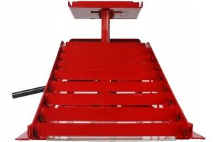 Nájazdová kovová rampa s hydraulickým zdvihákom 2T - 2 kusy sada