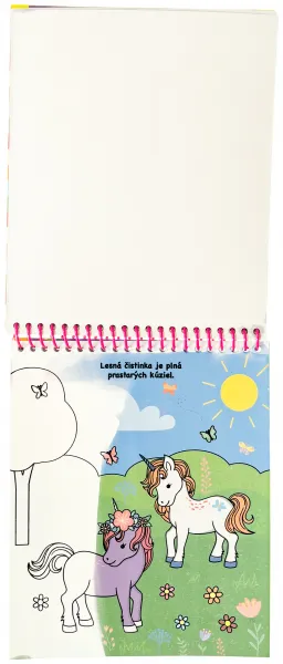 Kúzelné maľovanie Jednorožce