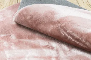 Koberec VISCO ružový kruh