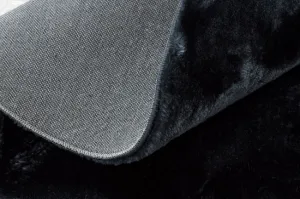 Koberec VISCO tmavosivý kruh