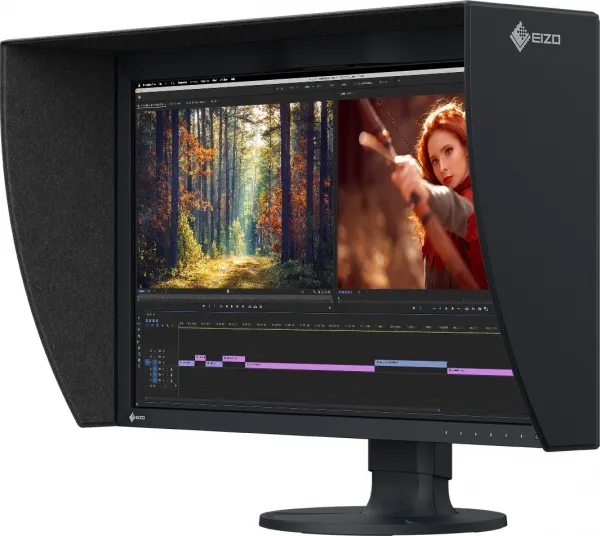 EIZO MT 27" CG2700X ColorEdge, IPS, 3840x2160, 10-bit, 500nit, 1450:1, 13ms, USB-C, DP, HDMI, USB, LAN, autokalibrace
