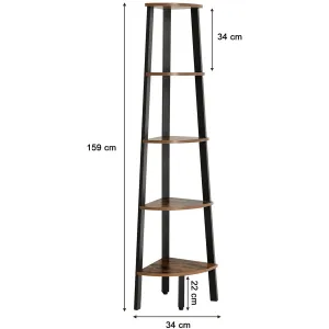 Rohový policový regál - LLS35X 9403 20 80 00