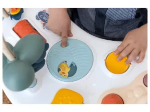 Smoby Detská sedačka s hracím stolíkom 3 v 1