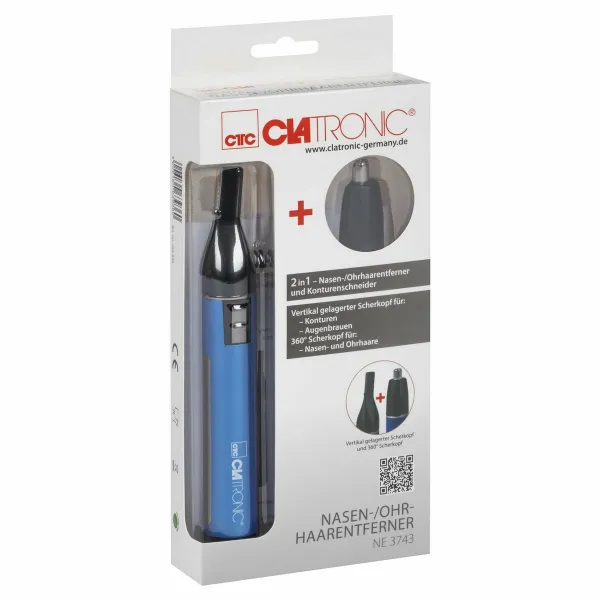 ProfiCare Clatronic NE 3743 zastrihávač chĺpkov v nose a ušiach 1 ks