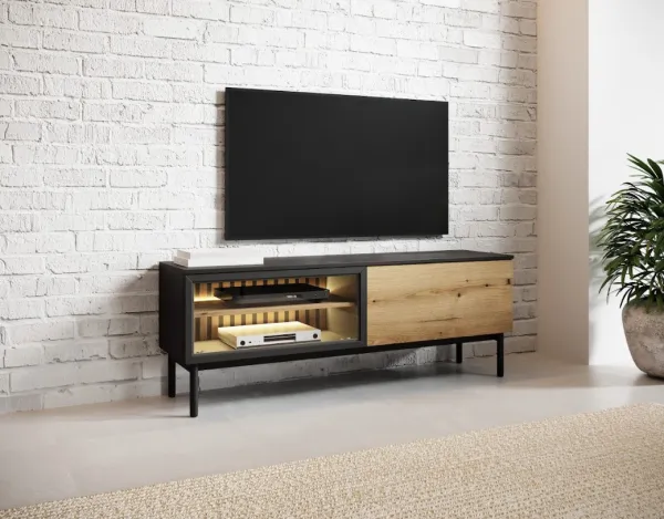 ArtLas TV stolík TONG 150 2D | s LED osvetlením