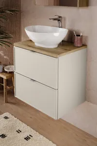 ArtCom Skrinka pod umývadlo BELLA Cashmere 82-80-46-2S | 80 cm
