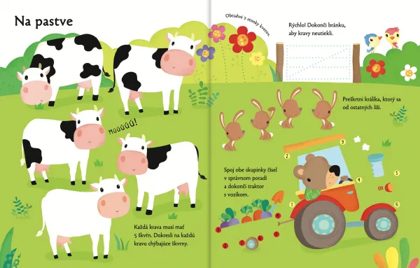 Napíš a zmaž - Aktivity na farme
