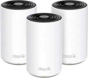 TP-Link Deco XE75 Pro(3-pack) WiFi6E Mesh (AXE5400,2,4GHz/5GHz/6GHz,1x2,5GbELAN/WAN,2xGbELAN)