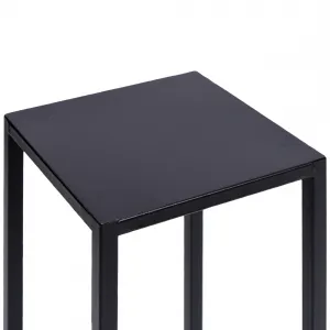 Piatto loftový záhon 60 cm čierny